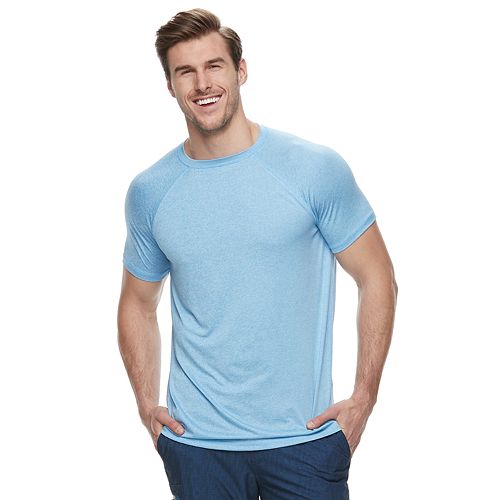 Big & Tall Croft & Barrow® Rash Guard Swim Tee