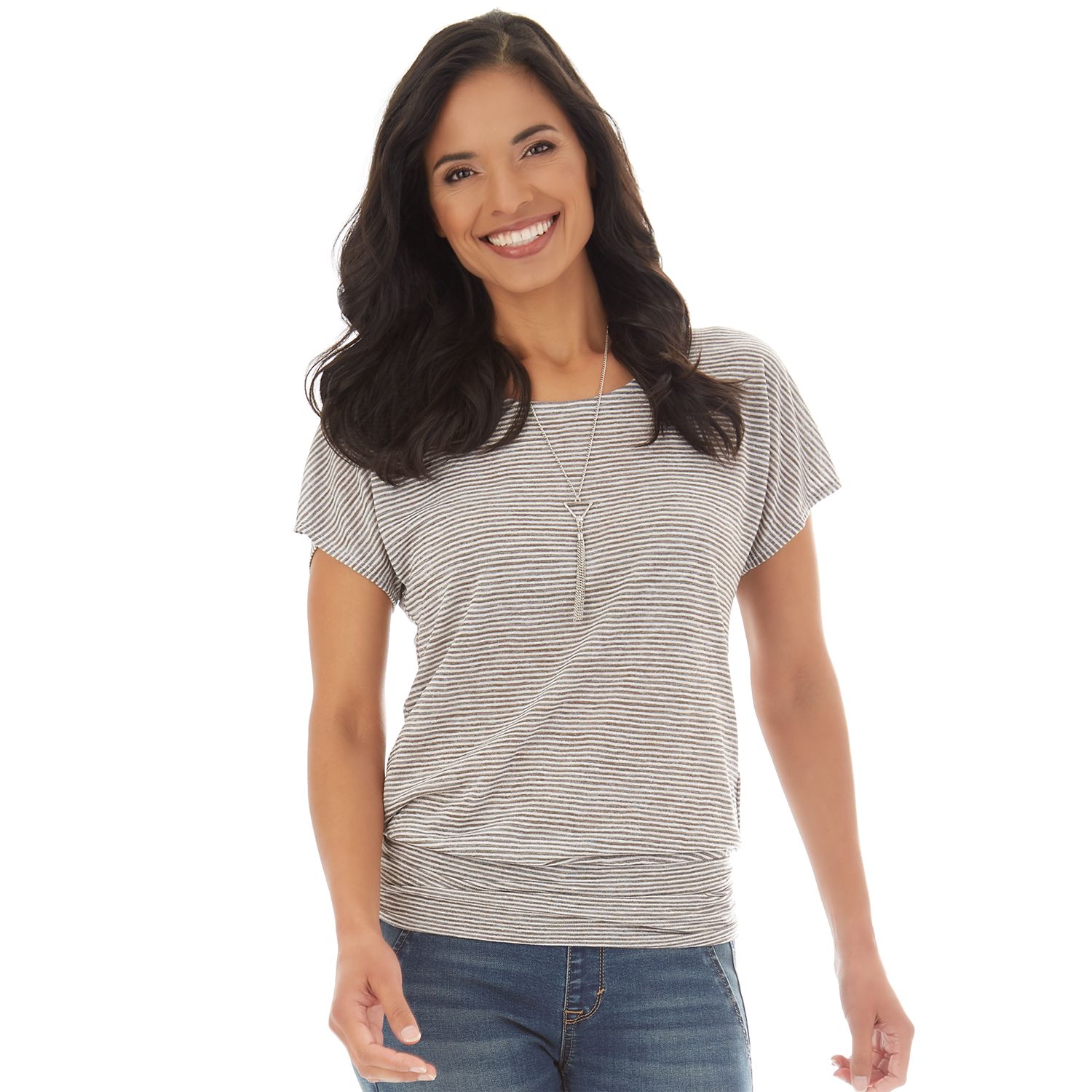 banded bottom tops kohls