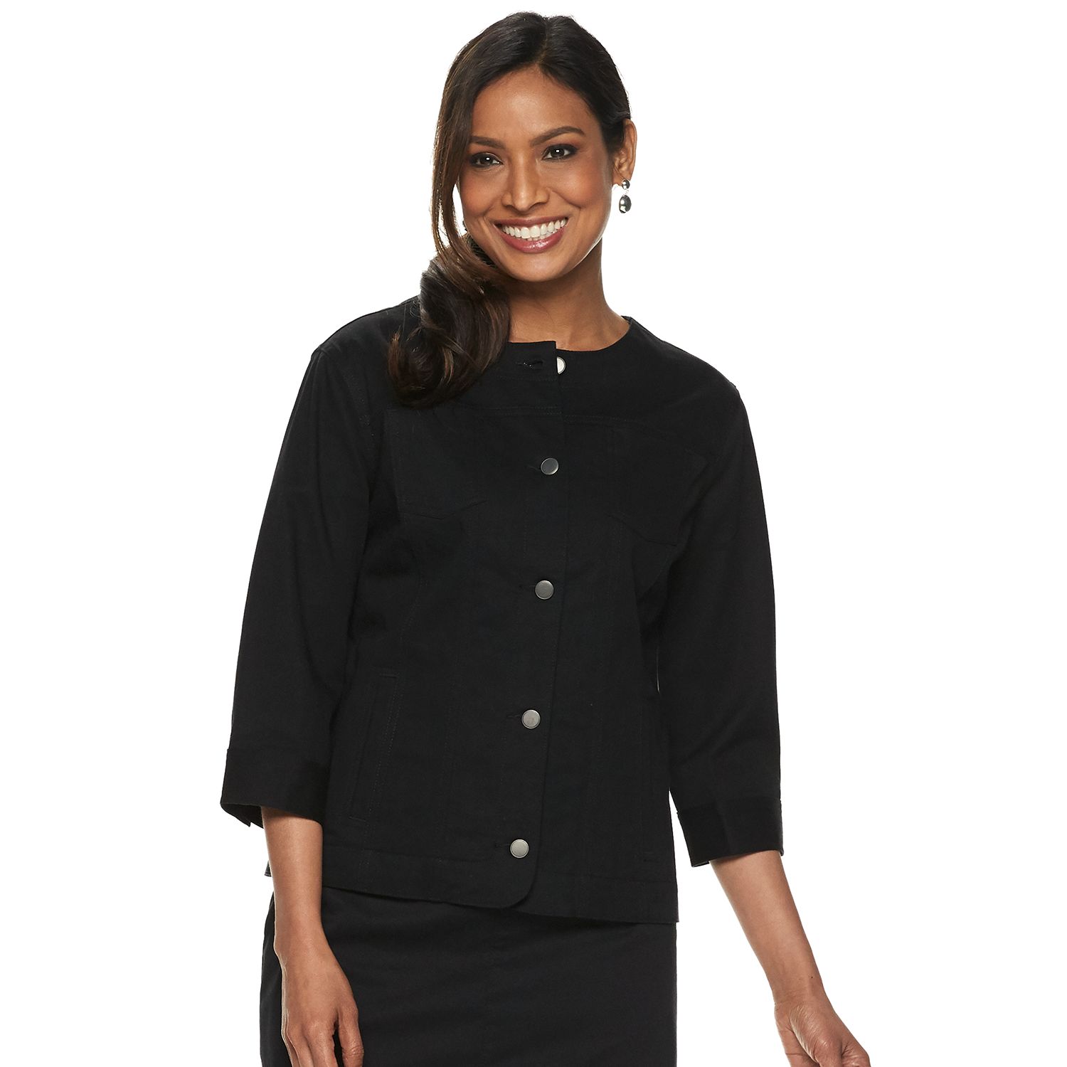 croft and barrow jean jacket