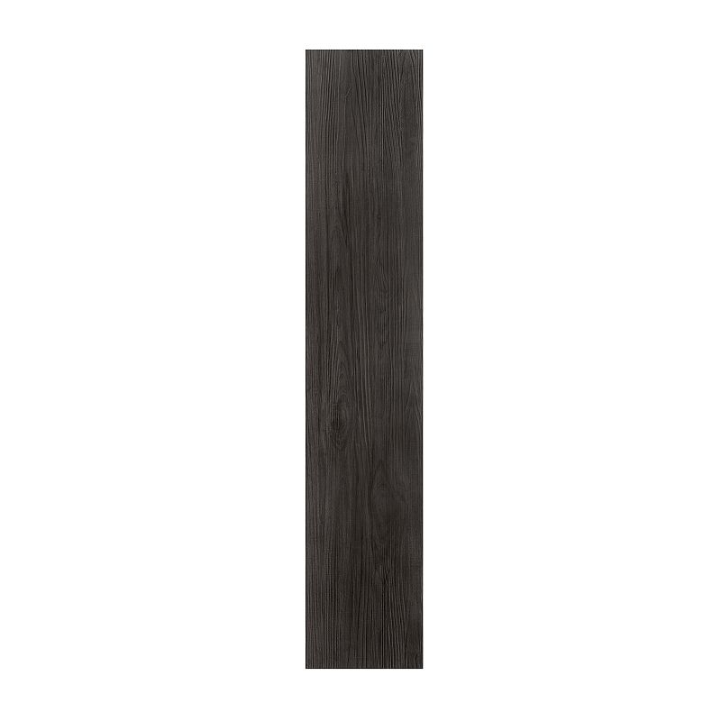 Achim Flex Flor 8-piece Looselay Vinyl Floor Plank Set, Black, 9X48