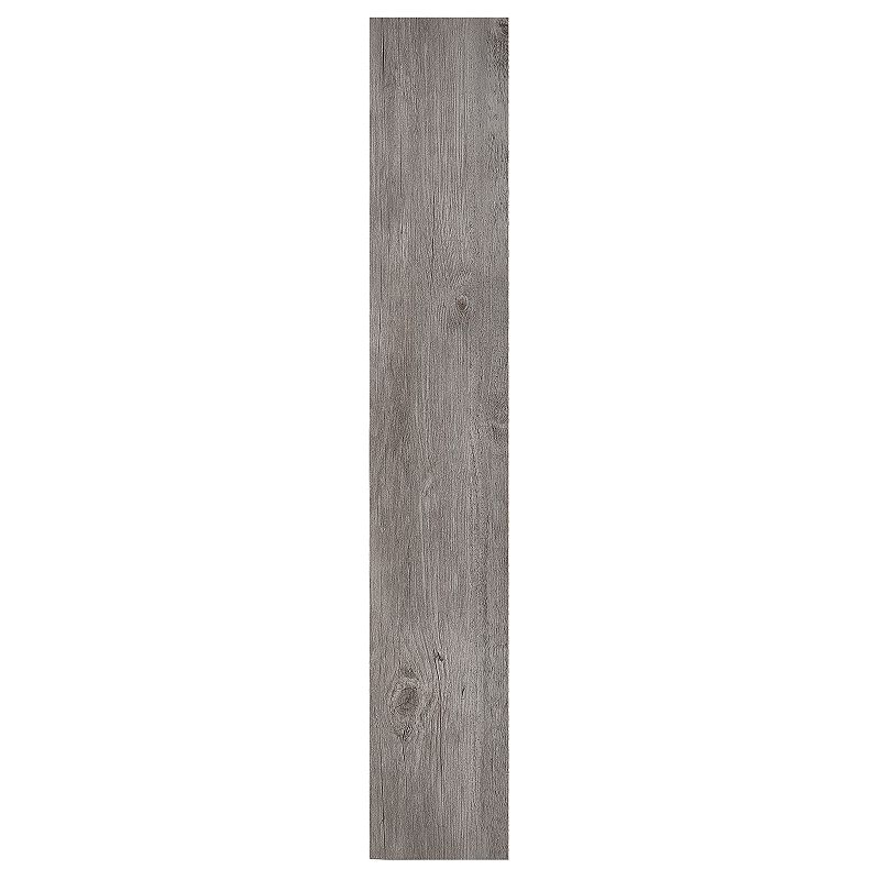 Achim Nexus 10-piece Self Adhesive Vinyl Floor Plank Set, Grey, 6X36