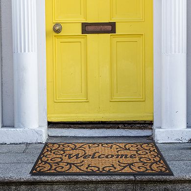 Achim Vines Printed Coir Doormat - 18'' x 30''
