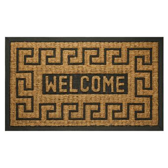 Achim Welcome Key Printed Coir Doormat - 18'' x 30''