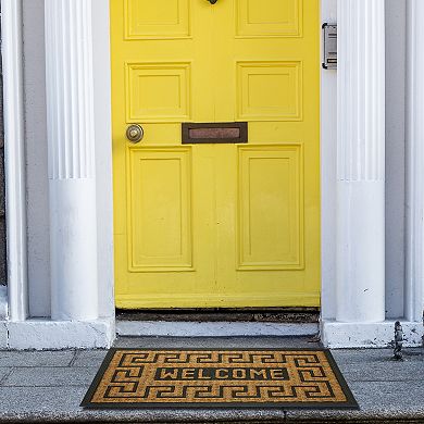Achim Welcome Key Printed Coir Doormat - 18'' x 30''