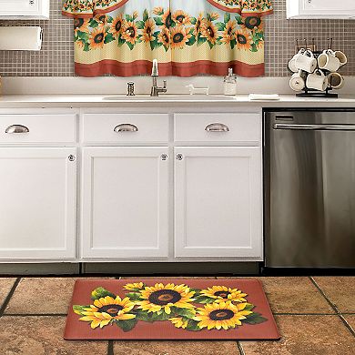 Achim Black Eyed Susan Anti-Fatigue Mat - 18'' x 30''