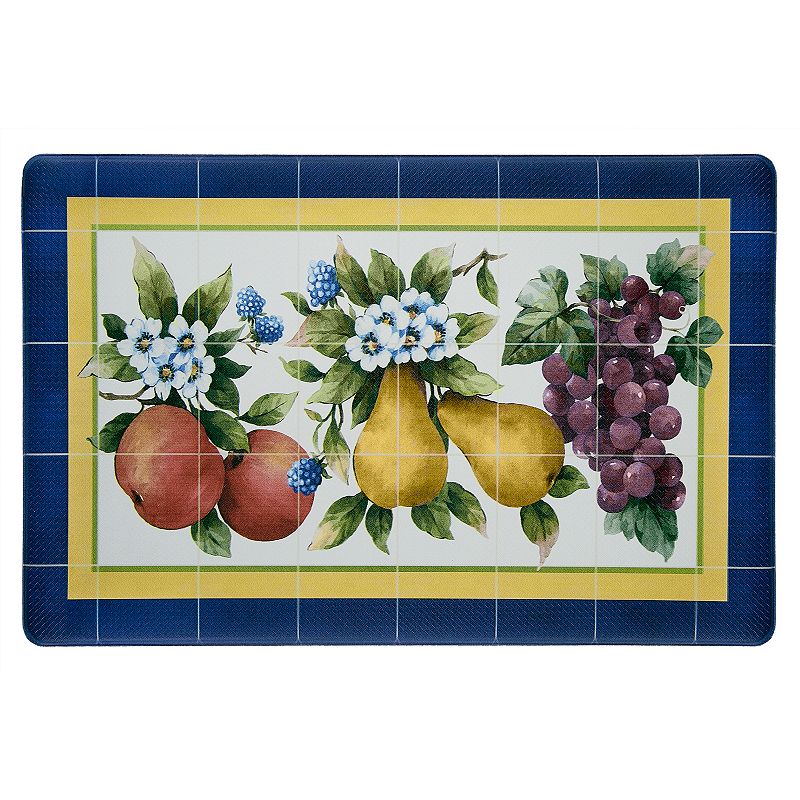 Achim Fruity Tiles Anti-Fatigue Mat - 18 x 30, Multicolor, 18X30