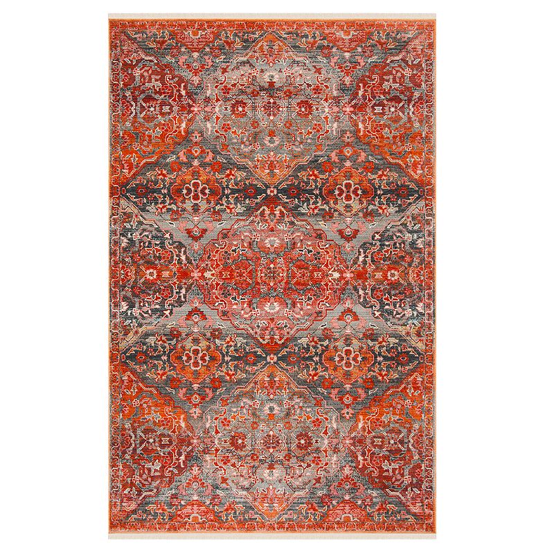 Safavieh Vintage Persian Reed Rug, Multicolor, 5X7.5 Ft