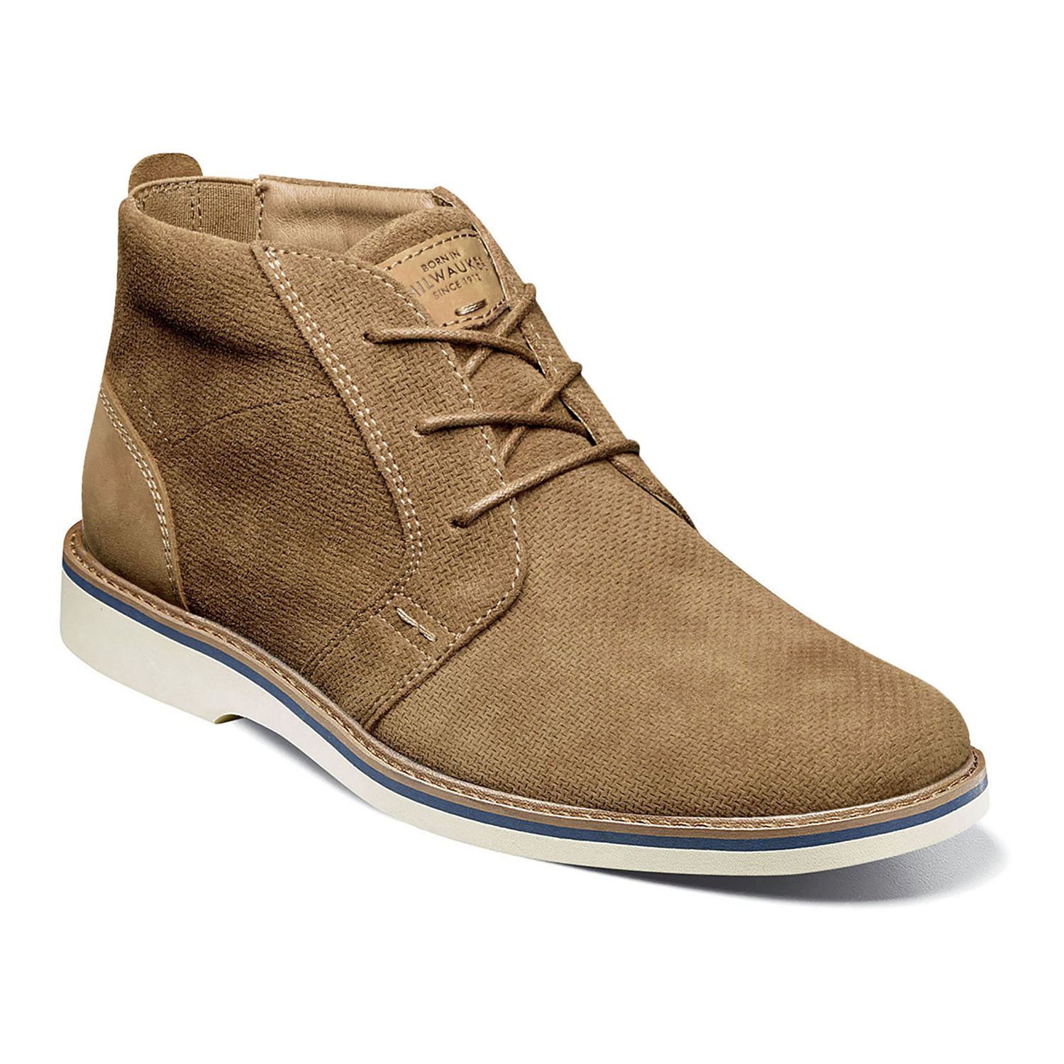 london fog men's canvas chukka boots