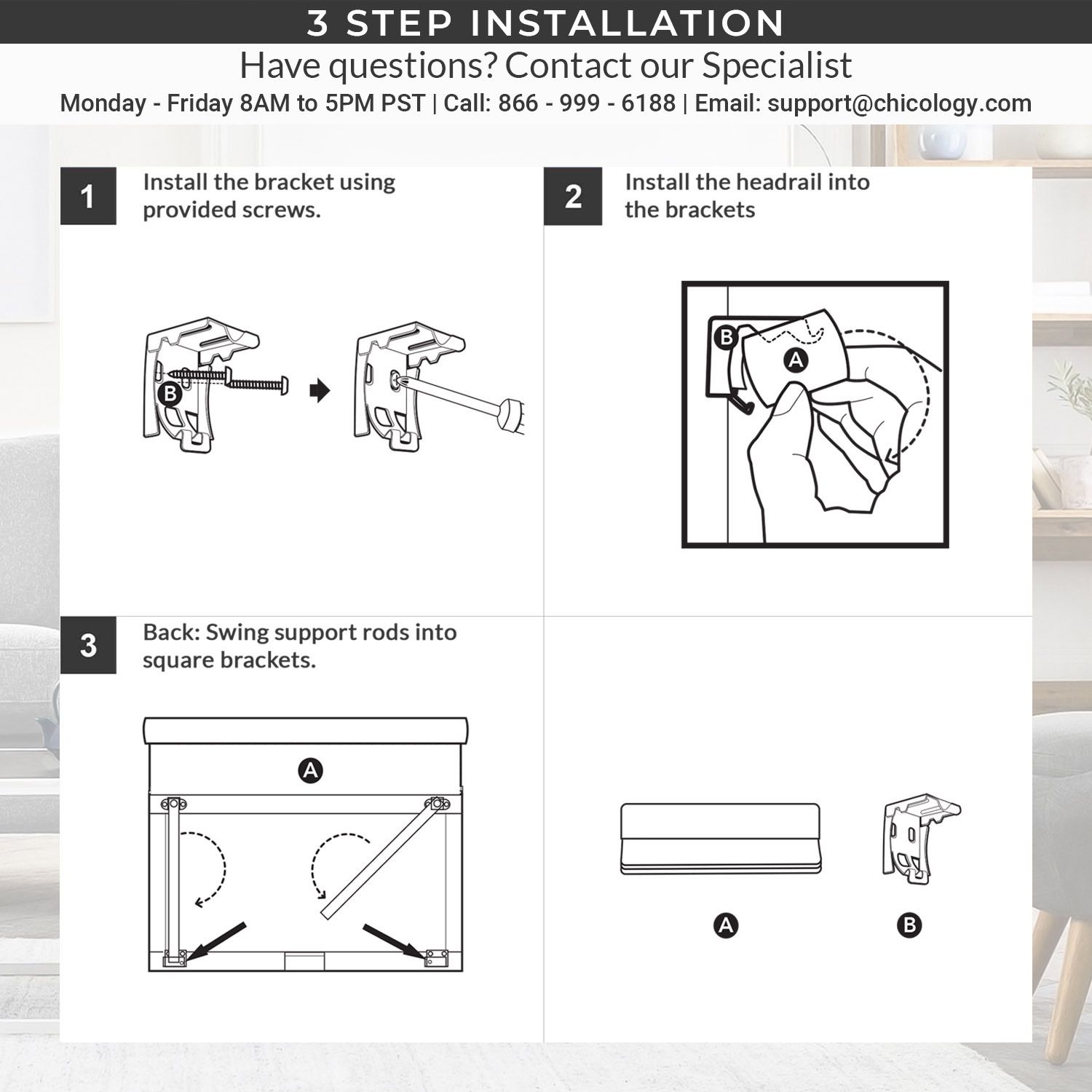 Chicology Roman Shade
