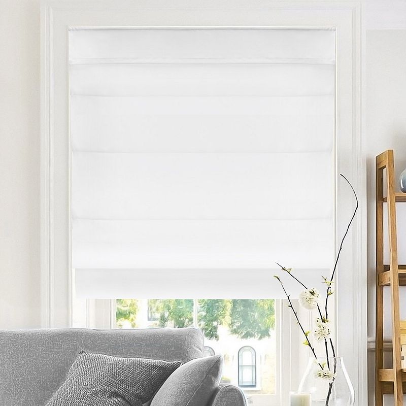 Chicology Cordless Roman Shades  Belgian Snow (Light Filtering) 35 W X 64 H