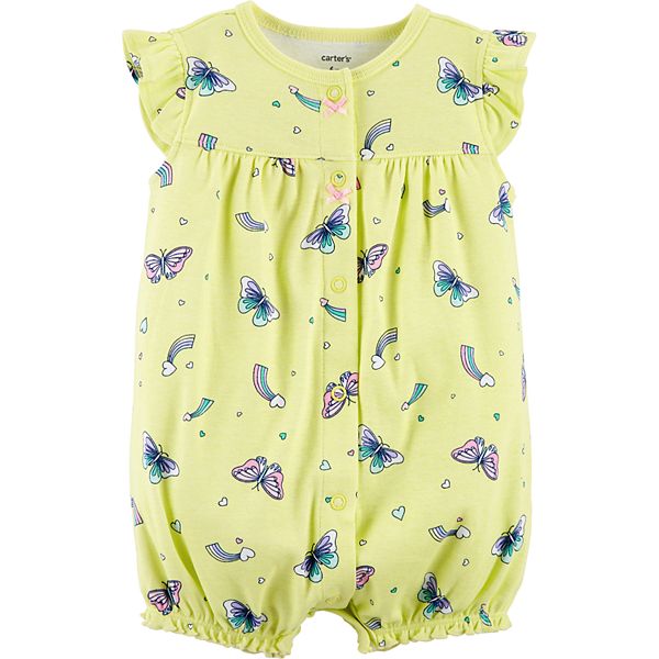 Baby Girl Carter's Print Romper