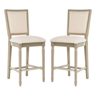 Safavieh Buchanan 2 pc Rectangle Counter Stool Set