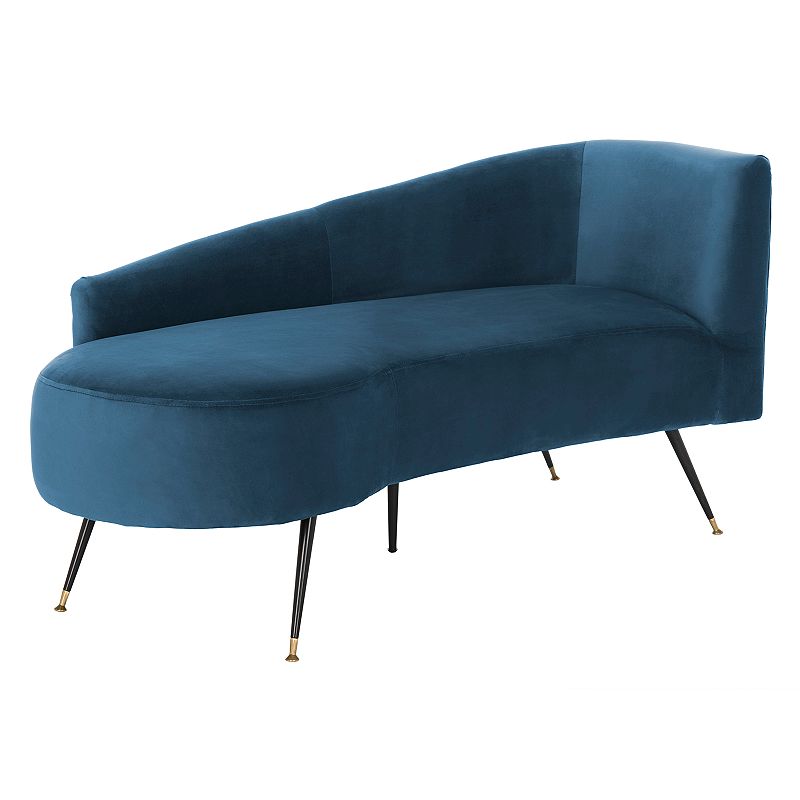 Safavieh Evangeline Parisian Settee Couch, Blue