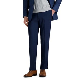 Men's Haggar® Premium Comfort Straight-Fit Flat-Front Dress Pants