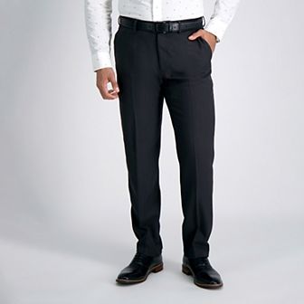 Men's Haggar® Premium Comfort Straight-Fit Flat-Front Dress Pants