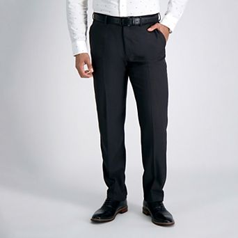 Men's Haggar® Premium Comfort Straight-Fit Flat-Front Dress Pants