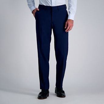 Men's Haggar® Premium Comfort Straight-Fit Flat-Front Dress Pants
