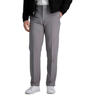 Men's Haggar® Premium Comfort Straight-Fit Flat-Front Dress Pants