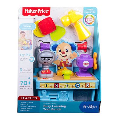 Fisher-Price Laugh & Learn Busy Learning Tool Bench
