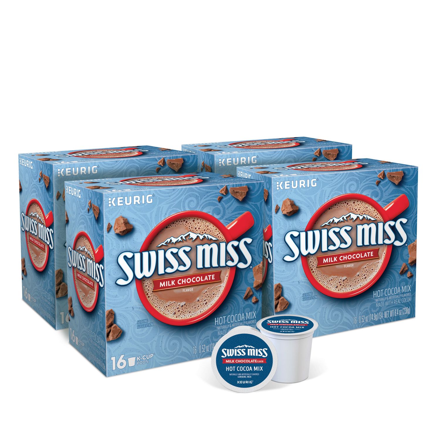 swiss miss dark chocolate k cups