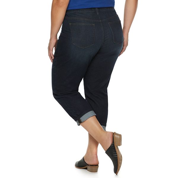 sonoma goods for life plus size jeans