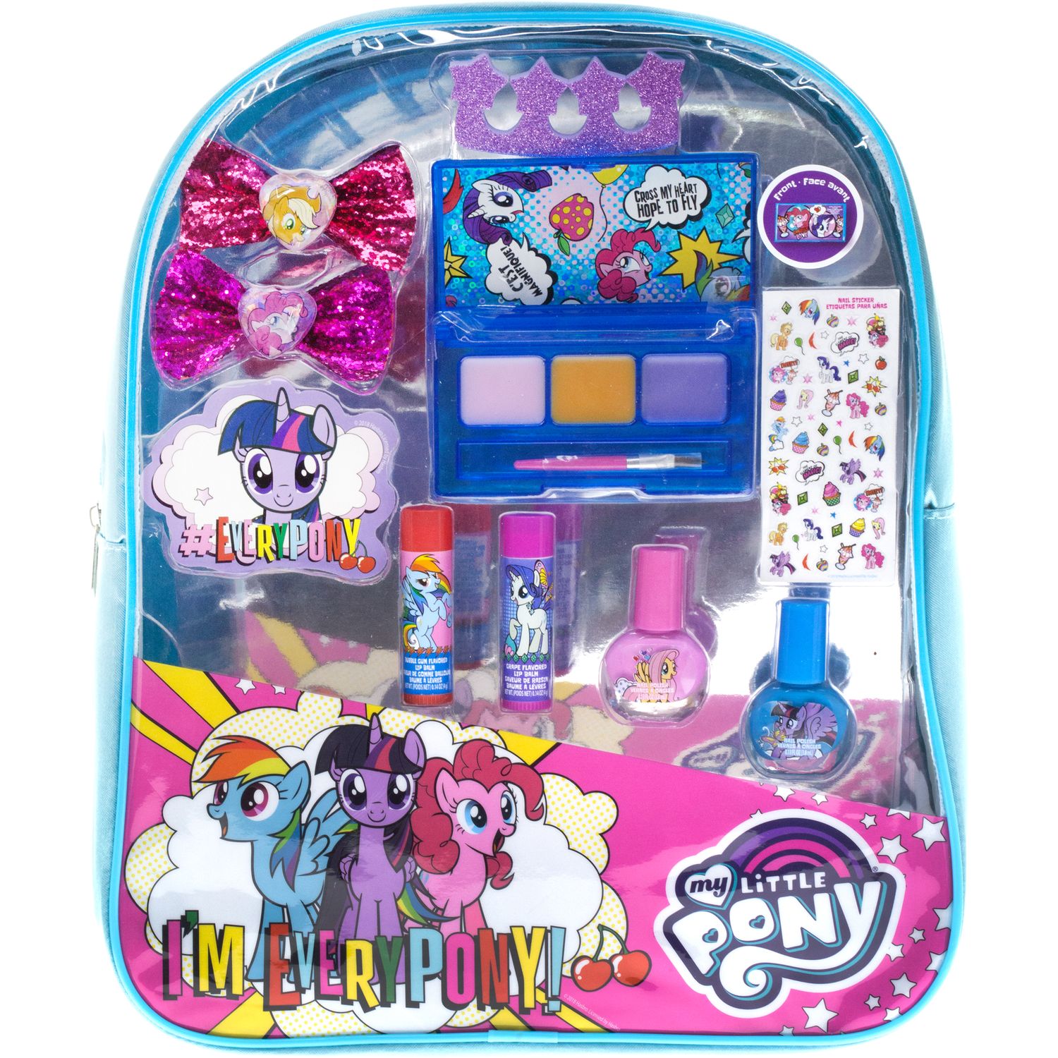 my little pony cosmetic set