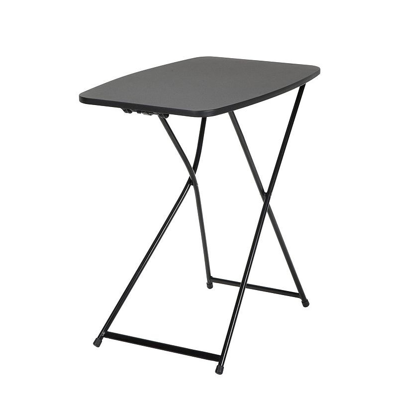 COSCO Tailgate Indoor / Outdoor Folding Table 2-piece Set, Black