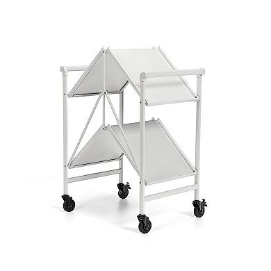 COSCO Intellifit Smartfold Indoor / Outdoor Folding Serving Cart