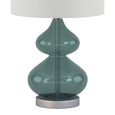 510 Design Ellipse Curved Glass Table Lamp 2-piece Set