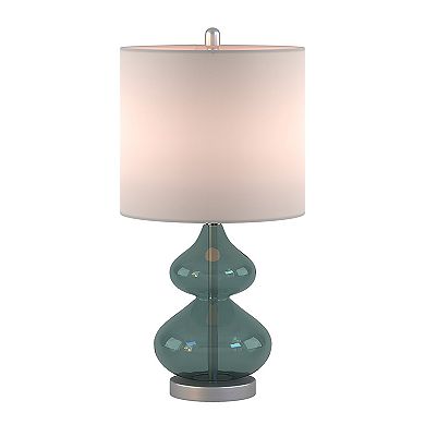 510 Design Ellipse Curved Glass Table Lamp 2-piece Set