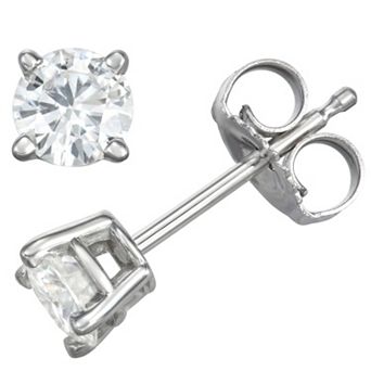 Women's 14K Gold 1/2 Carat TW Solitaire Stud Earrings