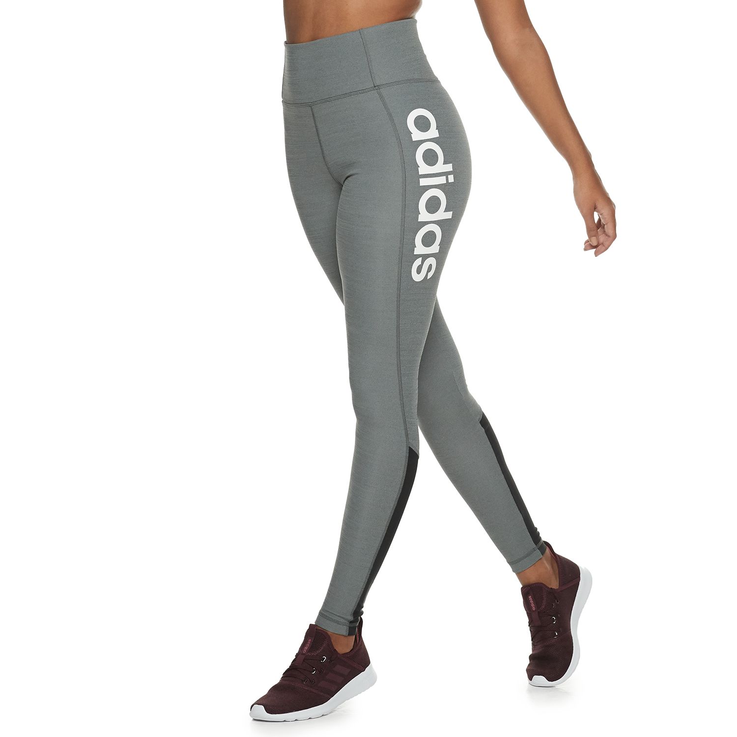 grey adidas leggings