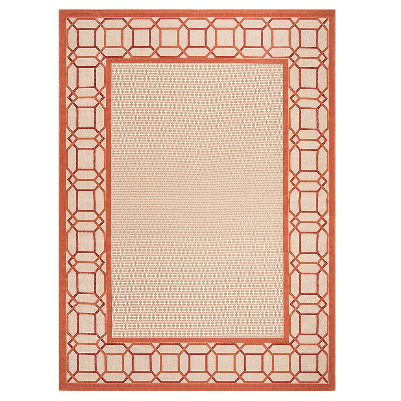 Safavieh Martha Stewart Jeen Yucca Rug, Red, 8X11 Ft