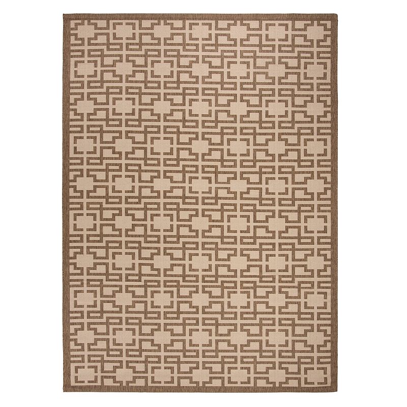 Safavieh Martha Stewart Aly Rug, Beig/Green, 8X11 Ft