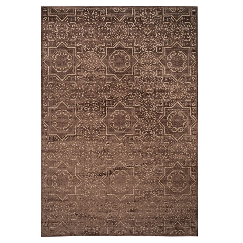 Safavieh Martha Stewart Jordan Rug, Lt Brown, 8X11 Ft