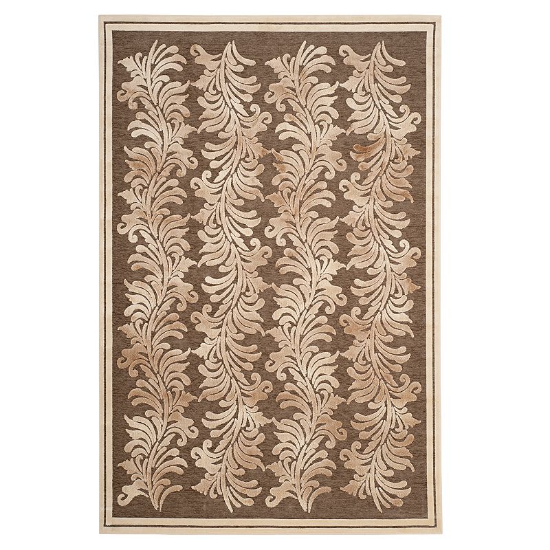 Safavieh Martha Stewart Emily Rug, Brown, 5X7.5 Ft