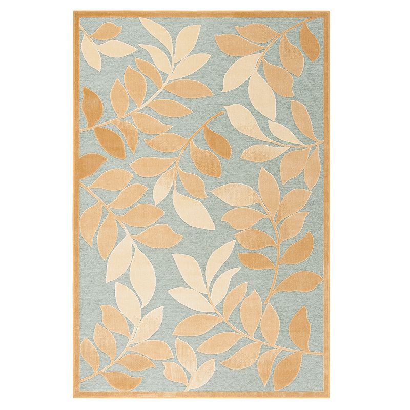 Safavieh Martha Stewart Cindy Rug, Light Blue, 4X5.5 Ft