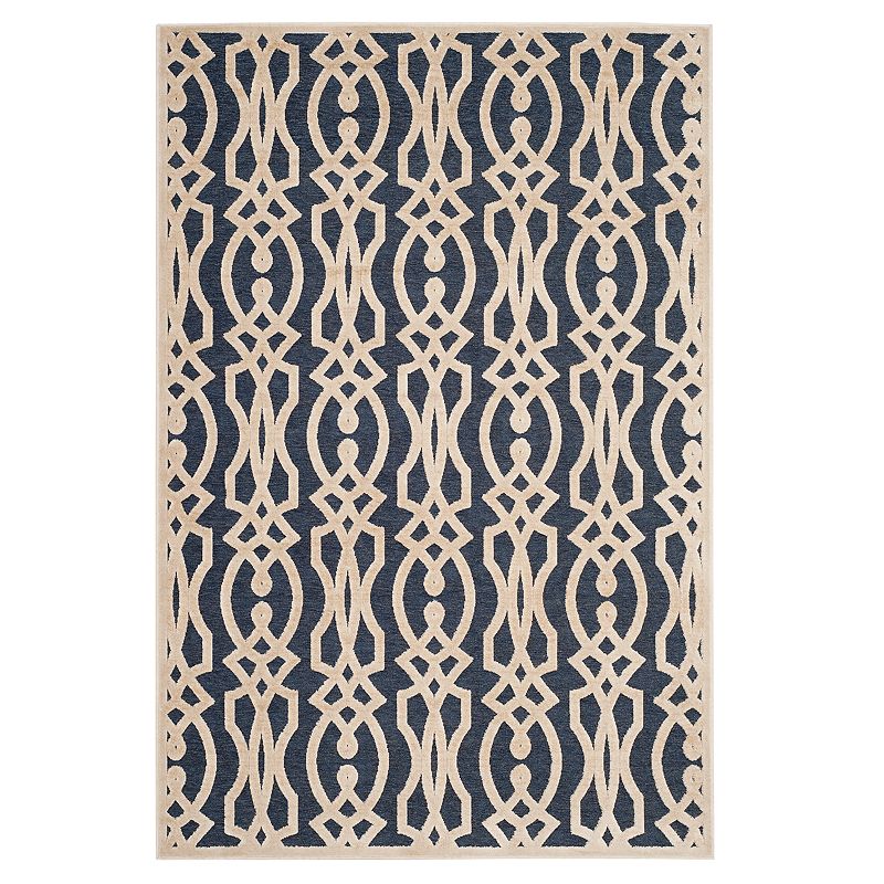 Safavieh Martha Stewart Judy Rug, Blue, 8X11 Ft