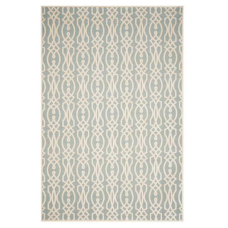 Safavieh Martha Stewart Judy Rug, Light Blue, 8X11 Ft