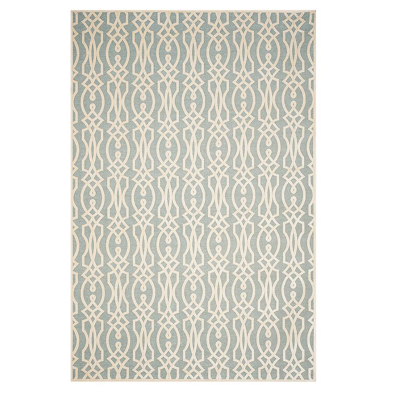 Safavieh Martha Stewart Judy Rug, Light Blue, 8X11 Ft