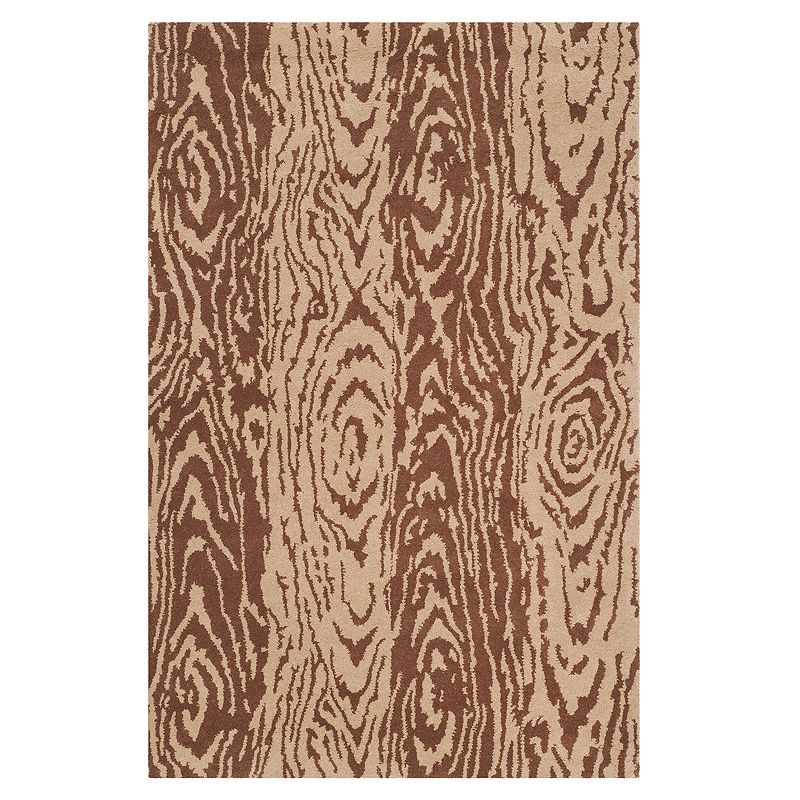 Safavieh Martha Stewart Phoebe Rug, Brown, 4X6 Ft