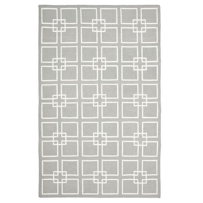 Safavieh Mia Tilled Soil Rug, Grey, 4X6 Ft