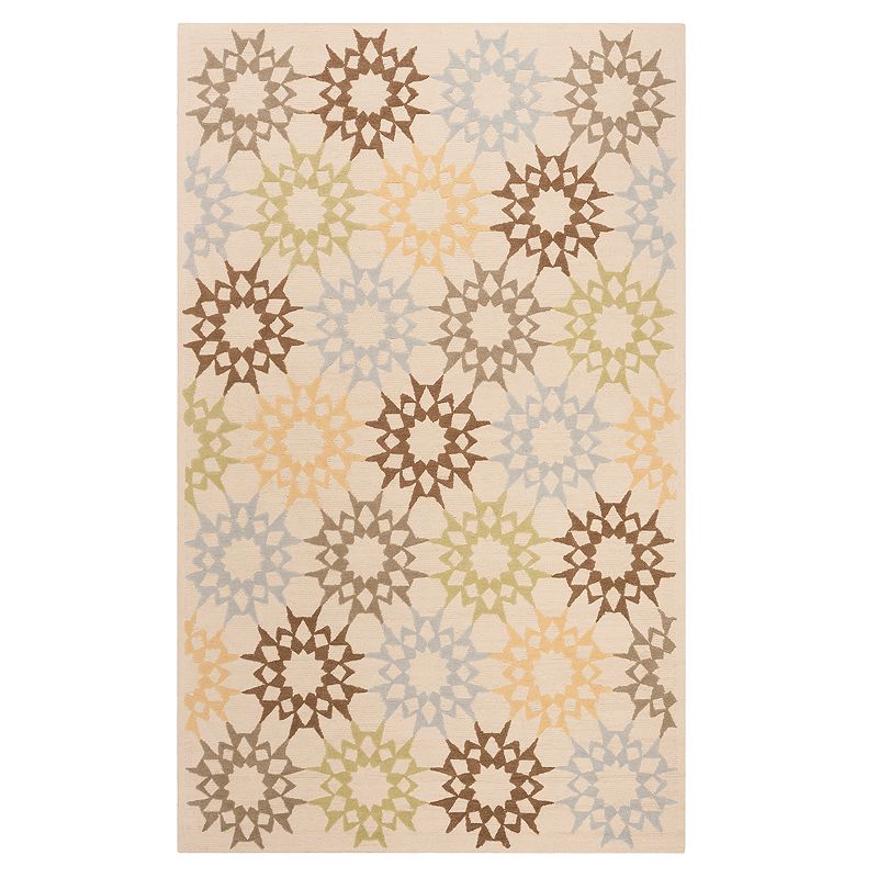 Safavieh Martha Stewar Ella Rug, White, 5.5X8.5 Ft