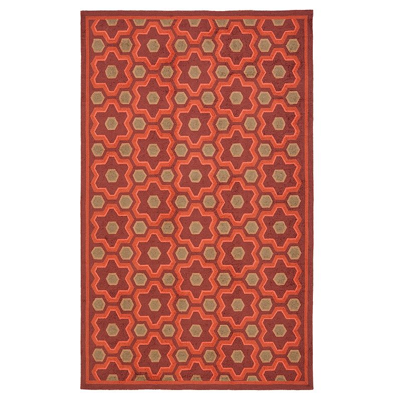 Safavieh Martha Stewart Amos Rug, Brown, 4X6 Ft