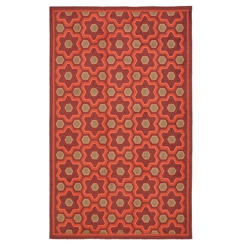 Safavieh Martha Stewart Amos Rug, Brown, 4X6 Ft