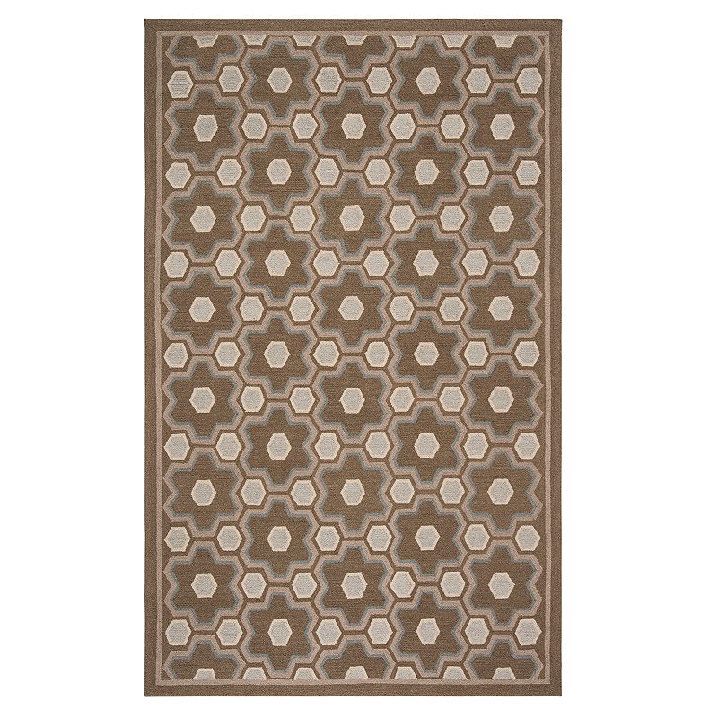 Safavieh Martha Stewart Amos Rug, Brown, 4X6 Ft