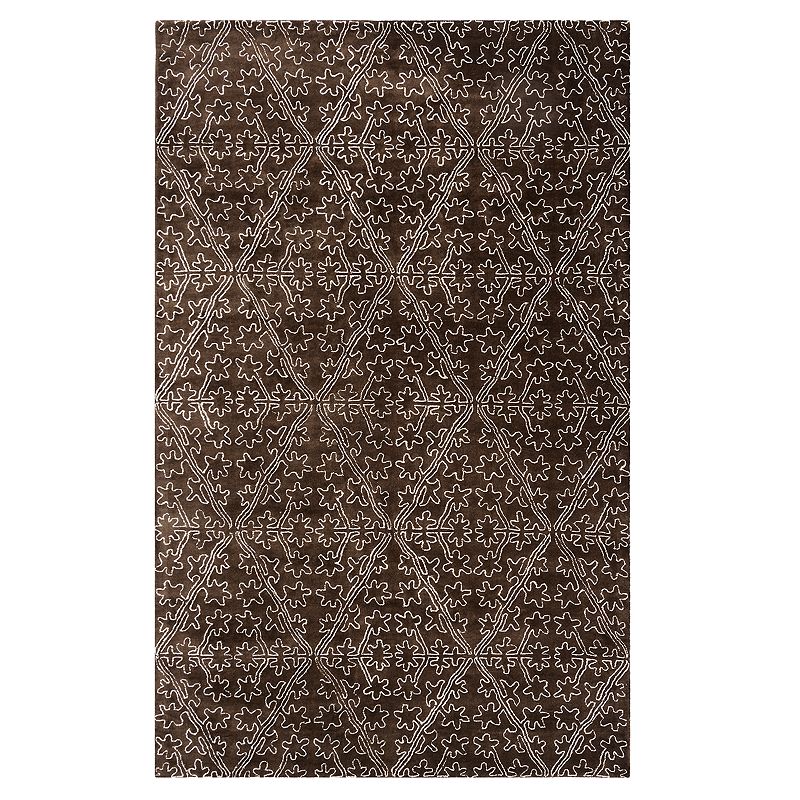 Safavieh Martha Stewart Cleo Rug, Brown, 6FT Sq