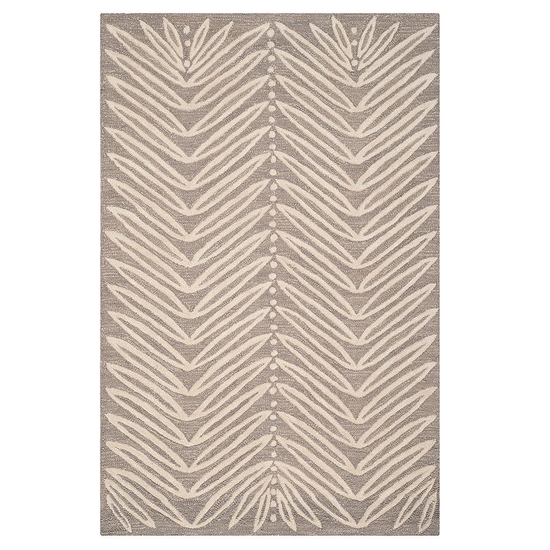 Safavieh Martha Stewart Clove Rug, Beig/Green, 4X6 Ft