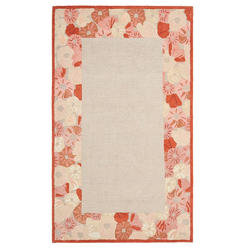 Safavieh Martha Stewart Ann Rug, Red, 5X8 Ft