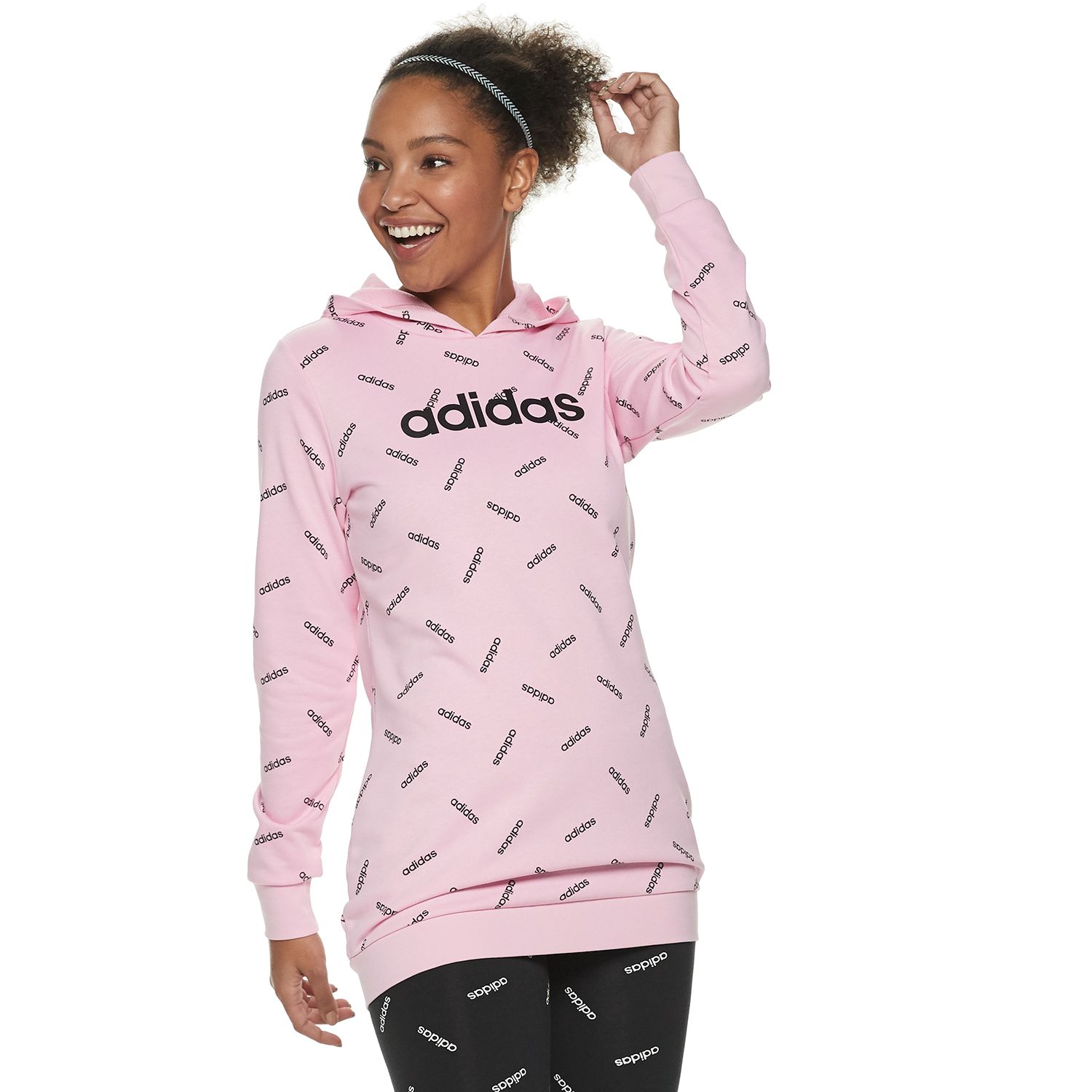 Women's adidas Allover Print Hoodie